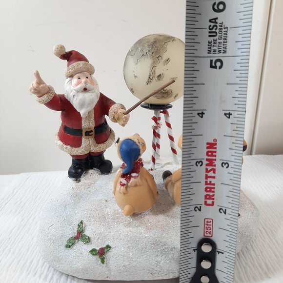 Nature's Mark Animated Santa's Reindeer Flight School DOES NOT WORK READ/BROKEN - Picture 3 of 14